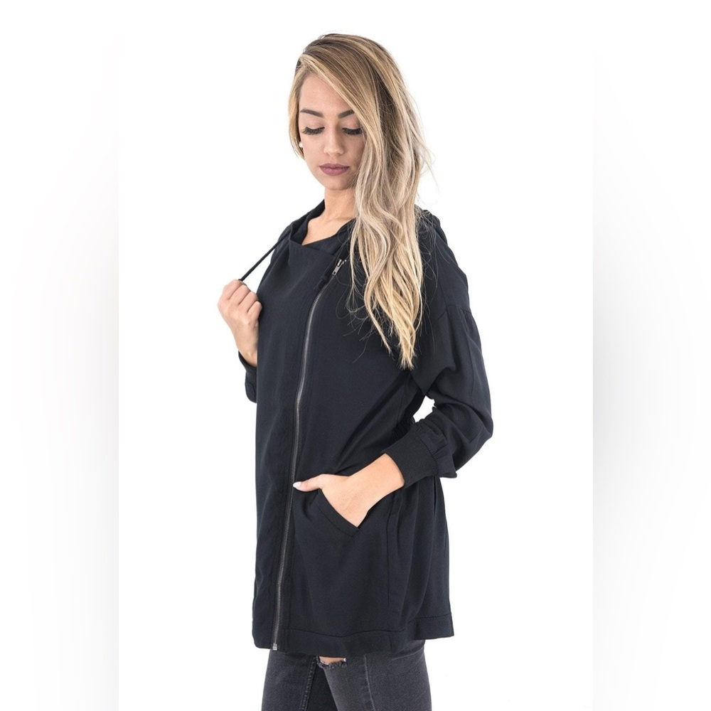 JACK by BB Dakota storm chaser anorak in black